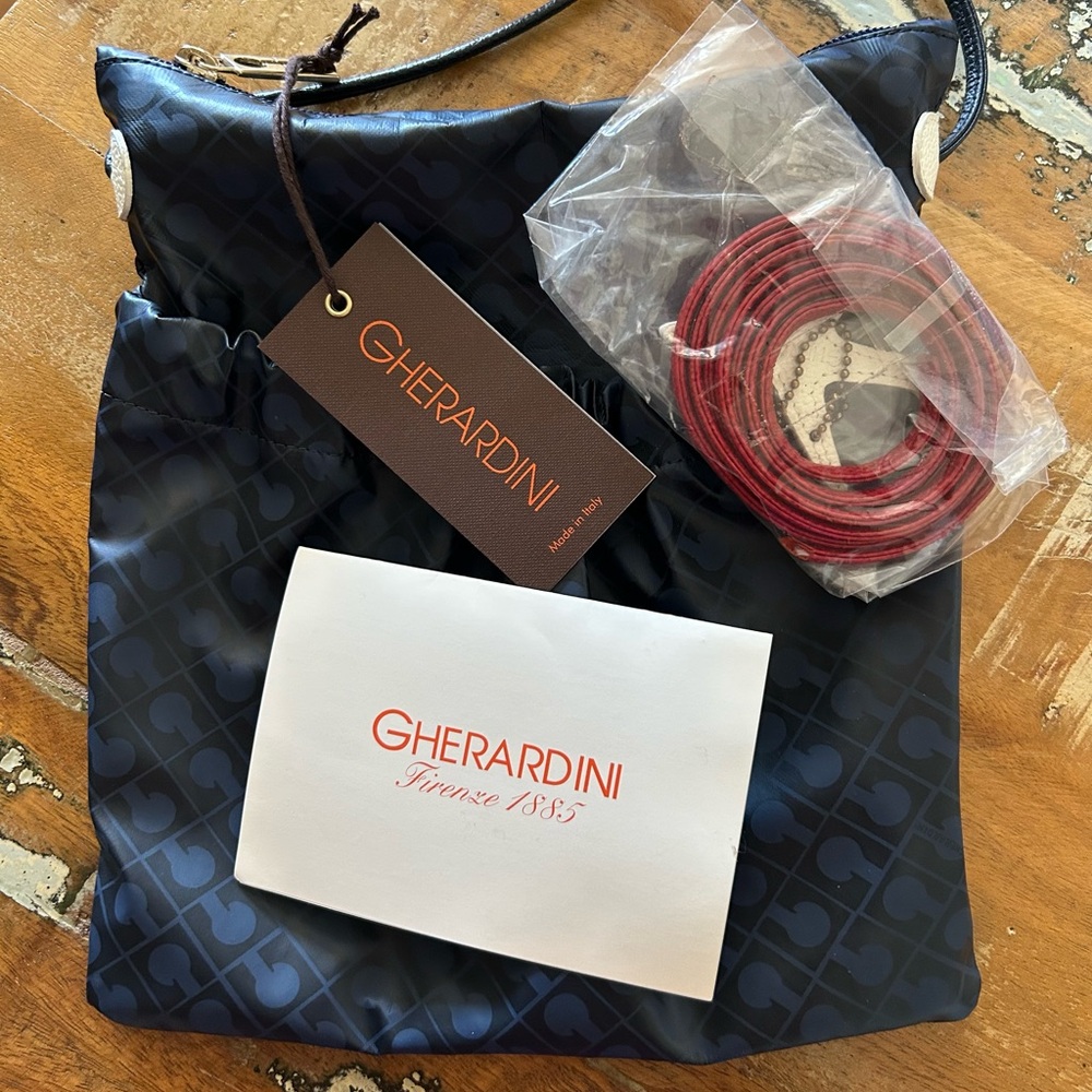 GHERARDINI SMALL CROSSBODY BAG NEW WITH TAGS